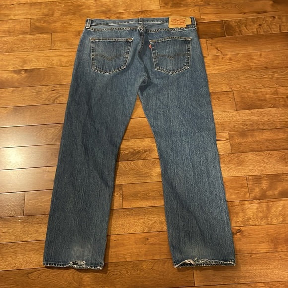 Vintage Levi 501 Red Tab Size 36 30 length Jeans - Picture 10 of 10